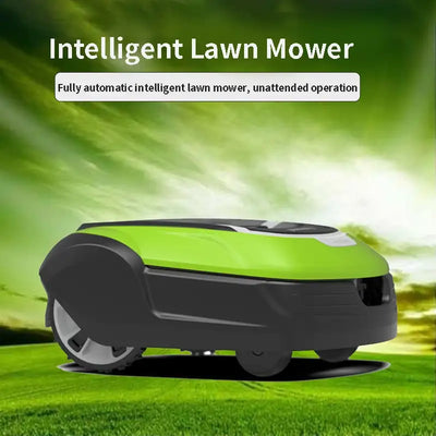Lawn Mower Automatic Charging Mowing Robot GDP Route Planning With Remote Control Intelligent Lawn Trimmer For Golf lawn Garden
