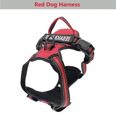 New Dog Vest Harness Leash Reflective Adjustable Mesh Pet Collar Chest Strap Leash Harnesses With Traction Rope Dog Accessories