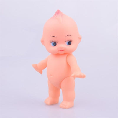 1pc Soft Silicone Rubber Squeezing Sound Baby Bath Beach Vocal Toys Kids Playing Water Games Boys Girls Doll