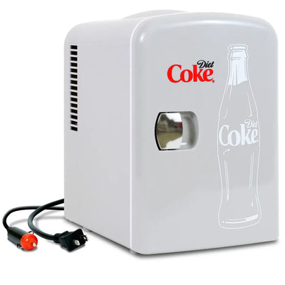 6 Can Mini Fridge Portable 4L Mini Cooler Travel Compact Refrigerator Mini Bar Fridge