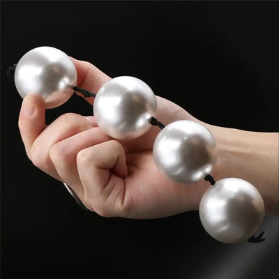 Pearl Anal Beads Plug 18 Big Butt Sexy Tail Toy Balls Sexules Ingredients Anal Extender Masturbators Sex Toys for Couples Women