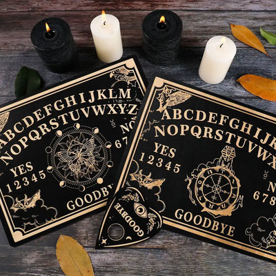 12inch Wooden Divination Pendulum Board Board Ouija Board Metaphysical Message Witch's Pendulum Board Kit #WO
