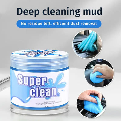 Car Super Dust Clean Clay Dirt Keyboard Cleaner Slime Toys Cleaning Gel Computer Gel Mud Laptop Cleanser Glue Home Dust Remover