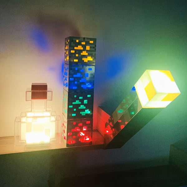 Colorful Night Light Square, For Bedroom And Lobby Night Light, LED Mood Light,