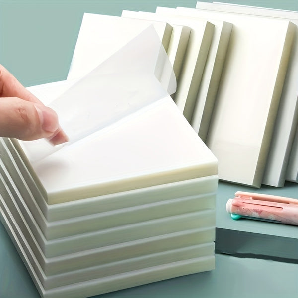 50 Sheets Transparent Sticky Notes