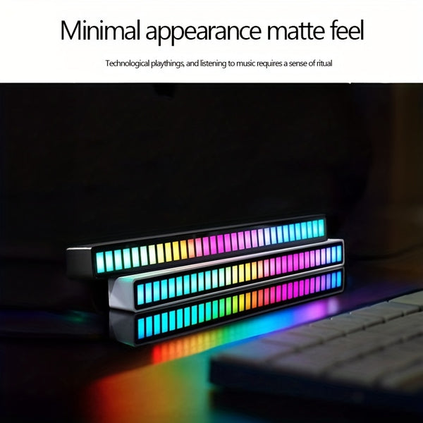 Smart LED Light Bars,  Smart Light Bar For Room Decoration For Gaming Room Colorful Sound Rhythm Light With USB