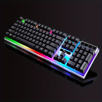 Colorful Glowing Gaming Keyboard Esports Peripheral Mechanical Gaming Keyboard