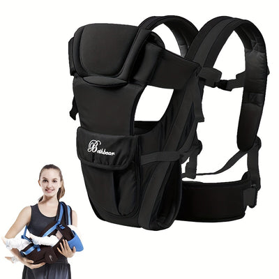 Baby Soft Carrier, 4 In 1 Comfortable Breathable Front Face-in Infant Sling, Baby Sling Wrap