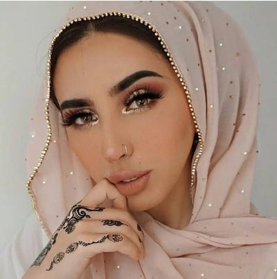 Luxury Chiffon Diamond Wrap Headscarf Muslim Women Shawl Turban Islamic Turkey Instant Hijab Scarf femme musulman Ready To Wear