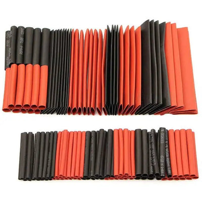127/328/530PCS/Set Heat Shrink Tubing Electrical Wrap Wire Cable Sleeves PE 2:1 Insulated Sleeving Assorted