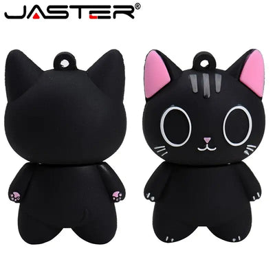 JASTER usb pendrive cartoon cat  usb flash drive  et 4GB 8GB 16GB 32GB 64GB 128GB USB 2.0 pen drive  usb memory stick u disk