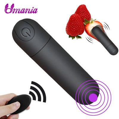 Wireless Remote Bullet Vibrator G-spot Nipple Clitoris Stimulator 10 Speeds Anal Dildo Vibrator Adult Sex Toys for Woman USB toy