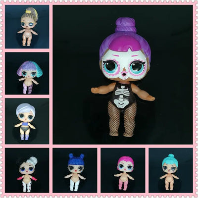 1pcs Original Dolls 8cm Big Sister Baby Dolls Can Choose without Clothes Outfit Limited Collection Girls Surprise Gift