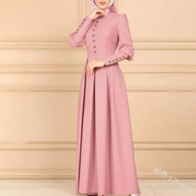 Adult Muslim Long Dress Dubai Abayas for Women Arabic Caftan Moroccan Kaftan Djelaba Femme Islamic Clothing