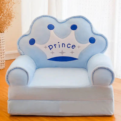 Children Folding Small Sofa Bed Nap Cartoon Cute Lazy Lying Seat Stool Removable and Washable Kids Sofa Kids Chair