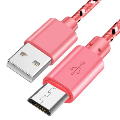 Olnylo 0.5/1m/2m/3m Braided Micro USB Cable Data Sync USB Charger Cable For Samsung S7 HTC LG Huawei Xiaomi Android Phone Cables