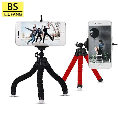 Mobile Phone Holder Flexible Octopus Tripod Bracket Selfie Stand monopod For Mobile Phone Mini Camera