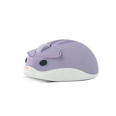 CHYI Cute Cartoon Wireless Mouse Usb Optical Computer Mouse Portable Mini Laptop Mause Pink Hamster Design Mice For Kids Macbook