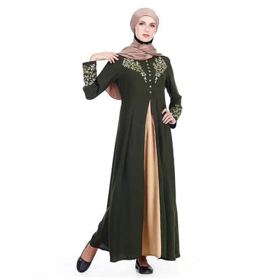 Long Muslim Cardigan Women Kimono Dresses Female Turkey Islamic Prayer Clothing Abaya Kaftan Hijab Robe Caftan Dubai Arab Wear