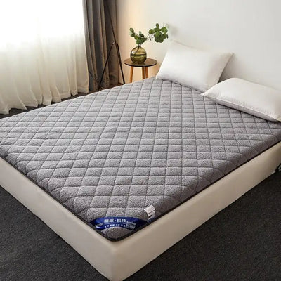 Floor Tatami Keep Warm In Winter Mattresses Foldable Lambswool Matress 3-4cm Thicken Bed Mat for Single Double King Queen Size