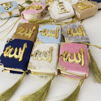 10 PCS Mini Quran Ramadan Mubarak Islamic Eid Favors Hajj Gift Colorful Kuran for Muslim  мини-коран подарок
