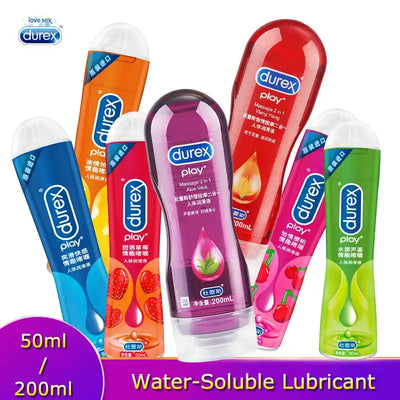 Durex Lubricant Fruit Play Lube Water Based 50/200ml Smooth Lubricant Anal Vaginal Gel Massage Oil Intimate Sex Toys for Couples