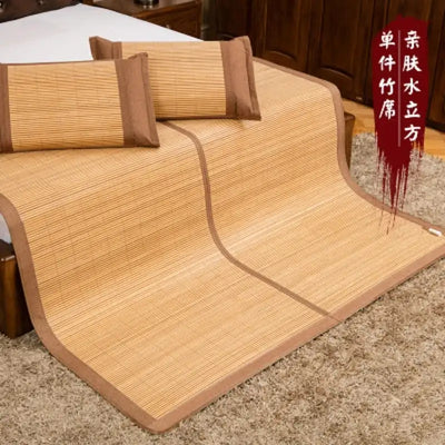 100% natural bamboo manufacturing natural comfort summer mattress gift pillowcase High quality Smooth icy cushion