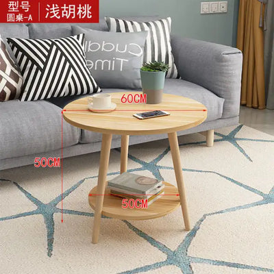 Coffee Tables Living Room Furniture Small Tables Nordic Style Woodcraft Balcony Leisure Dining Table Modern Simplicity Low Table
