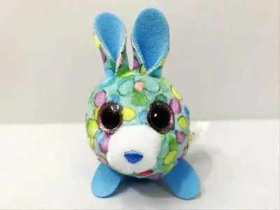 Ty Big Eyes Pea Velvet Bunny Rabbit Plush Stuffed Animal Collectible Doll Toy Christmas Birthday Gift For Boys Girls 15cm