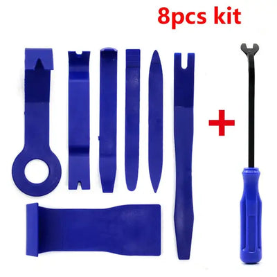 558Pcs Car Interior Trim Removal Tool Kit Universal Garage Automobile Door Audio Panel Clip Pliers Fastener Pry Disassembly Tool