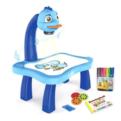 Child Learning Desk With Smart Projector