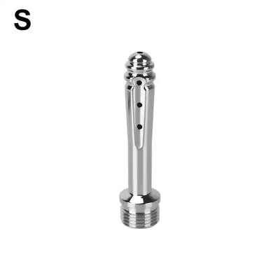 Metal 7 Holes Side Opening Sex Products Anal Enema Cleaning Shower Colonic Douche Nozzle Vaginal Wash Sex Tools for Couples