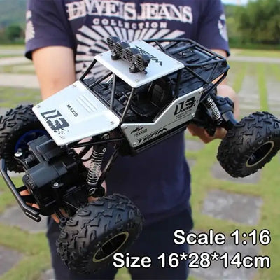 1:12 Large 4WD RC Car 2.4G Radio Remote Control Car Kit Buggy Brushless Monster Truck Off-Road Vehicle Boys Toys for Children