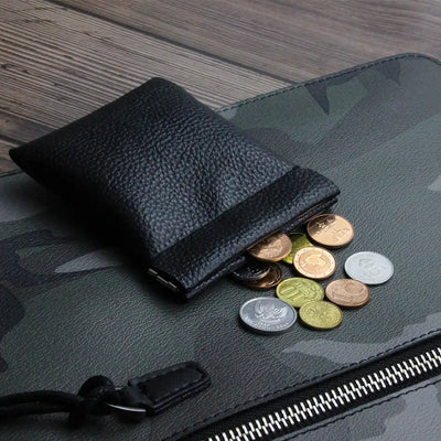 Pu Leather Coin Purse Women Men Small Mini Short Wallet Bag Money Change Key Earbuds Headphone Credit Card Holder for Kids Girl