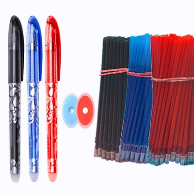 25 Pcs/set Kawaii Erasable pens Gel Pen cute gel pens school Writing Stationery for Notebook scholl supplies pen cute pens