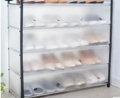 Ten layers of multi-layer storage shoe rack simple shoe cabinet dormitory hallway shoe rack DIY multifunctional shelf