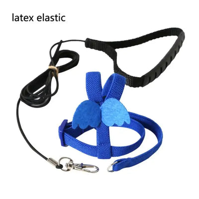Adjustable Pet Parrot Harness Leash Outdoor Flying Training Rope for Small Medium Macaw Cockatiel Budgie Strap Bird Accessories