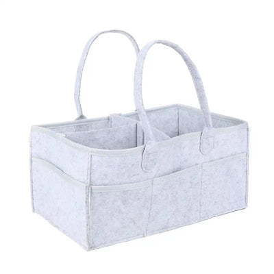 Baby Diaper Caddy Organizer Portable Holder Bag for Changing Table and Car, Nursery Essentials Storage bins 38*23*18cm