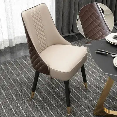 Dining chair modern Nordic Light luxury household solid wood hotel dining table chair leisure restaurant milk tea shop nail wait