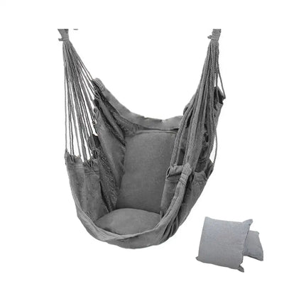 Sleeping Hammock Swing Thicken Chair Hanging Swing Chair Portable Relaxation Canvas Swing Travel Camping Lazy Chair No Pillow