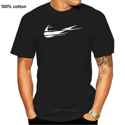 Funny T Shirts O-Neck T-shirt Men Fashion brand Logo Print T shirt Men Tops