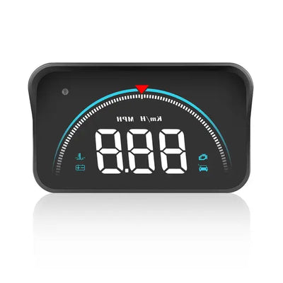 M8 HUD Head Up Display Car Speedometer OBD2 Auto Electronic Overspeed Warning Windshield Projector Alarm System Auto Accessories