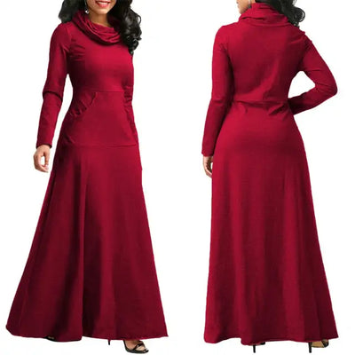 OTEN Muslim Women Abaya Dress Solid Arabic Prayer Wear Jubah Dubai Elegant Islamic Clothing Femme Robes Ramadan Clothes S-5XL