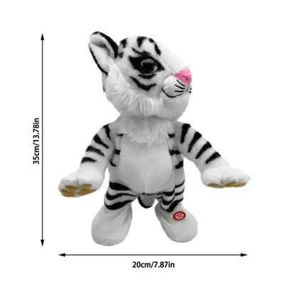 Baby Dancing Tiger Toy Cute Simulation Singing Cartoon Plush Doll Best Birthday Gift For Children Girl Suitable For Gatherings