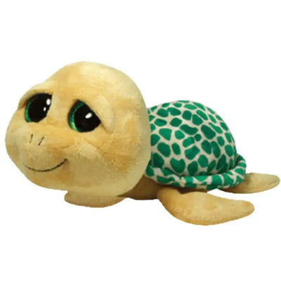 25cm Ty Big Eyes Beanie Velvet Zippy The Yellow Turtle Plush Animal Toys Stuffed Doll Tortoise Gift Medium Size