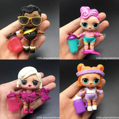 L.O.L. SURPRISE! Dolls Original Unicorn flash Action Figure Reborn doll Toys Accessories lols surprise figures Little girl gift