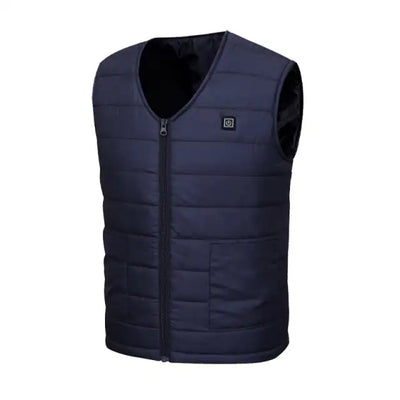 Usb Heated Vest V Neck Heart Jacket Plus Size Men Sportswear Electric Heated Vest Jacket Heart Coat for Camping