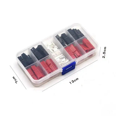 16Pairs/Box 45A Power Connector Plug  PP45 Red Black Solar Panel 32pcs Contacts For Solar Caravan Boat