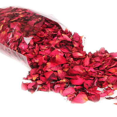 New Romantic 30/50/100g Natural Dried Rose Petals Bath Dry Flower Petal Spa Whitening Shower Aromatherapy Bathing Supply
